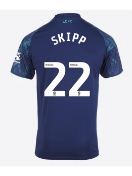 Leicester City Oliver Skipp #22 Auswärtstrikot 2025-26 Kurzarm Leicester City Oliver Skipp #22 Auswärtstrikot 2025-26 Kurzarm